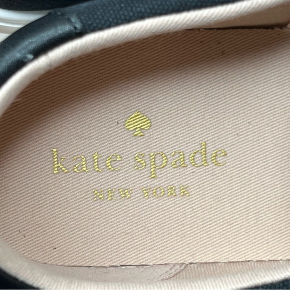 Kate Spade Black Slip-On Sneakers - Picture 11 of 14
